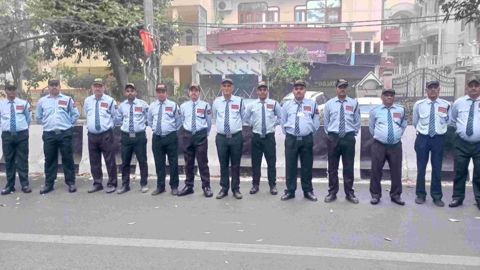 Trained security guard at industrial plant — Aviral Force